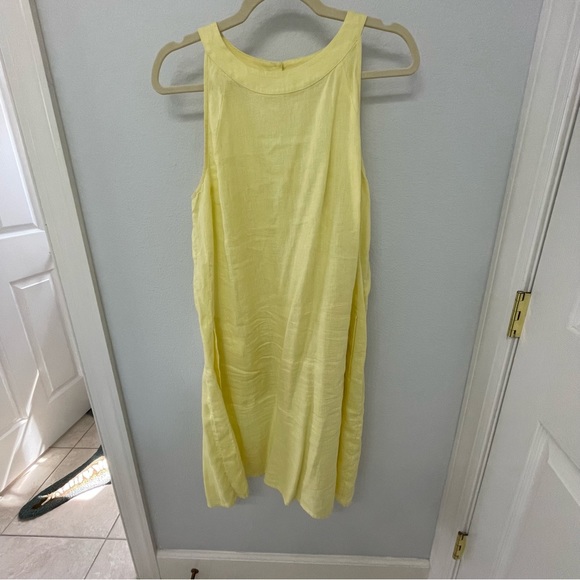 J Jill. Linen dress size M Not lined side pockets - Picture 13 of 13